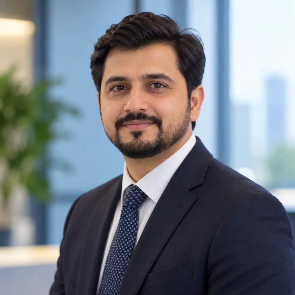 Portrait of Farrukh Dar, Founder